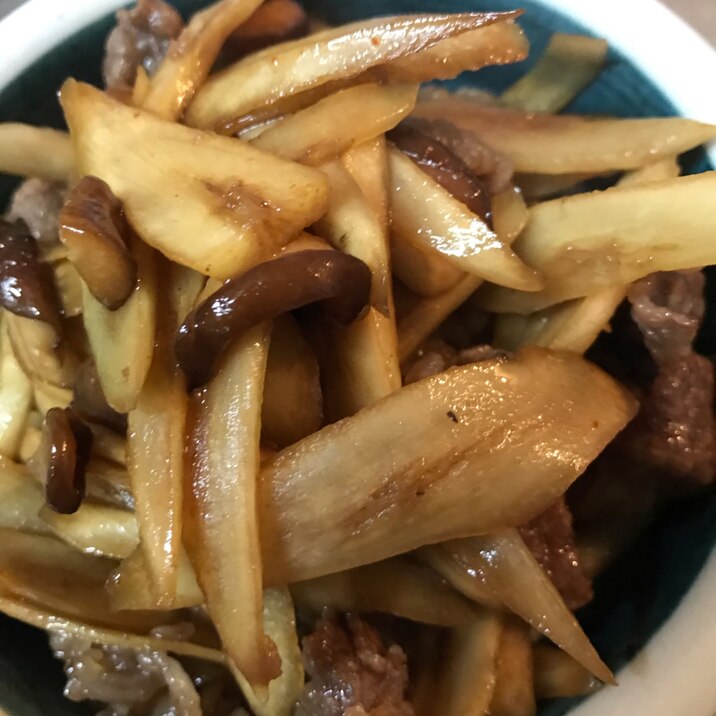 ごぼう しいたけ 牛肉のすき焼き風いりつけ レシピ 作り方 By ゆきのんまー 楽天レシピ ごぼう しいたけ 牛肉のすき焼き風いりつけ レシピ 作り方 By ゆきのんまー 楽天レシピ